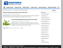 Tablet Screenshot of perawatan-rambut.net